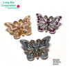 (BR0266) glitter and stone decorated butterfly brooch for women apparel