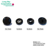 (#B3502-1111) 11mm cap plastic snap button