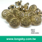 (#B6037/13mm) round small shank button with royal decorative pattern
