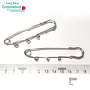 (SP0003) 3" iron pins with rings to hang charms and crafts
