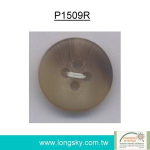 Popular Rod Polyester Resin Button for Sleepwear (P1509R)