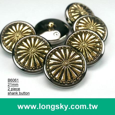 (#B6061/21mm) 2016 combined button for stylish lady winter coat