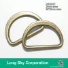 (#DRZ0007/29mm inner) popular design flat D shape ring buckle for webbing belt