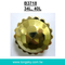 (#B3718/34L,40L) Gold plated plastic buttons for lady coats