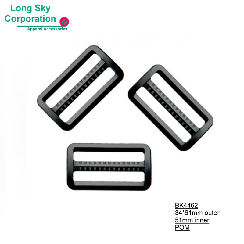 (BK4462/ 5/8" to 2") plastic adjuster buckle for belt, slider buckle