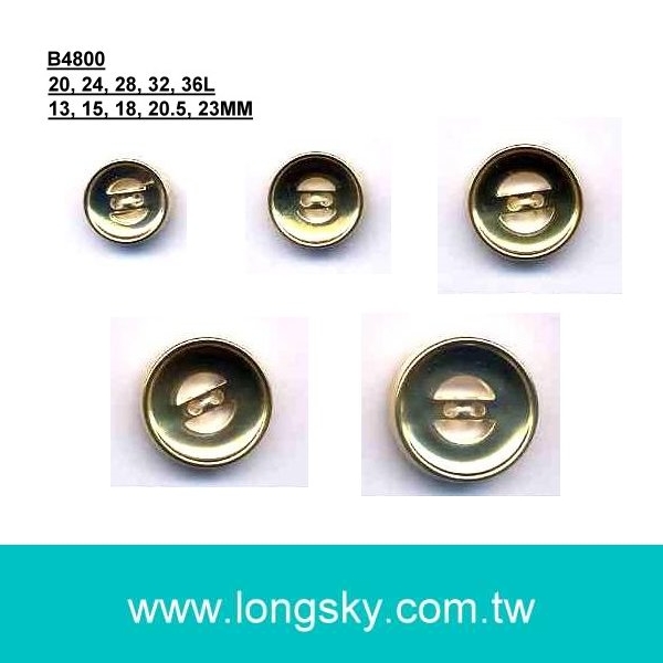 (#B4800) fashion 2 hole ABS gold buttons