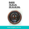 (#B4858) 18L 4 hole antique copper plastic small button factory