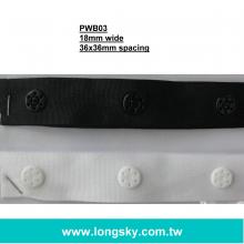 (#PWB04) snappy button closure for garments