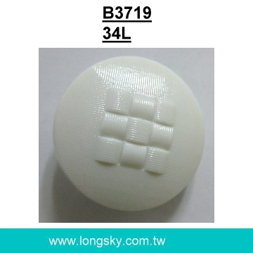 (#B3719/34L) fancy nylon plastic designer ladies button for coats