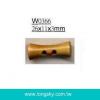(#W0366) Drum type wooden toggle button for suit